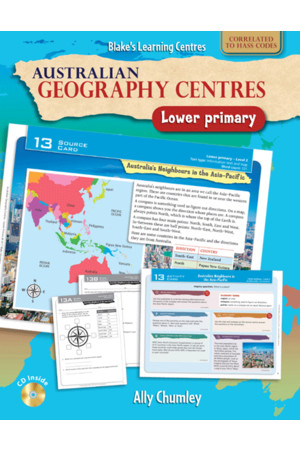 Blake's Learning Centres - Australian Geography Centres: Lower Primary