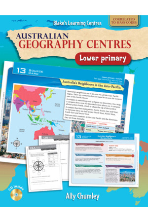 Blake's Learning Centres - Australian Geography Centres: Lower Primary