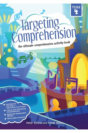 Targeting Comprehension Activity Book - Year 4