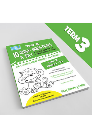 10 Quick Questions A Day - Year 2: Term 3