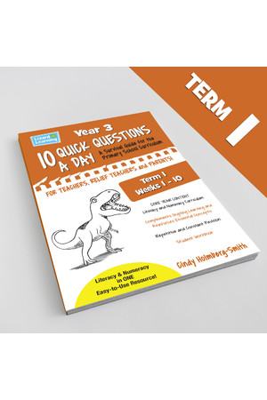 10 Quick Questions A Day - Year 3: Term 1