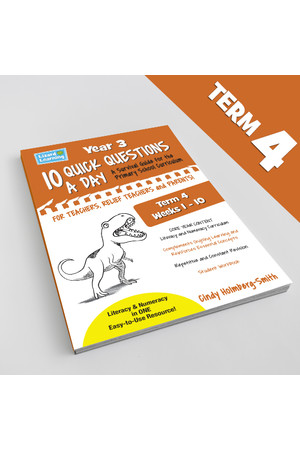 10 Quick Questions A Day - Year 3: Term 4