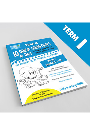 10 Quick Questions A Day - Year 4: Term 1