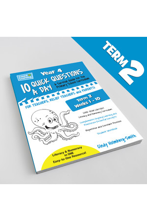 10 Quick Questions A Day - Year 4: Term 2