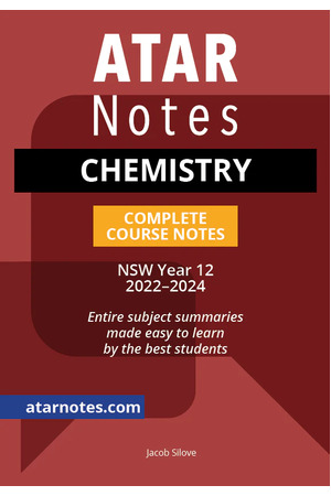 ATAR Notes Year 12 Chemistry Notes - NSW