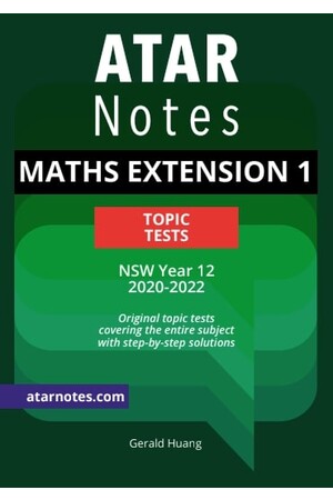 ATAR Notes Topic Tests - Teacher Superstore