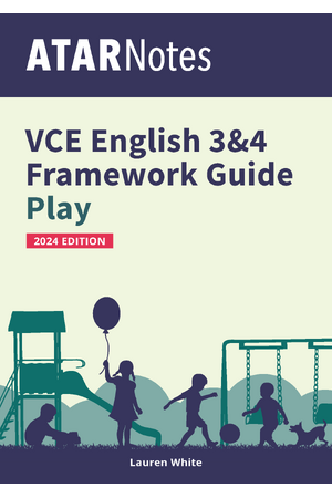ATAR Notes VCE English 3 & 4 Frameworks Guide: Writing About Play (2024 Edition)