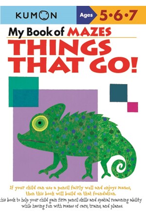 My Book of Mazes: Things that Go!