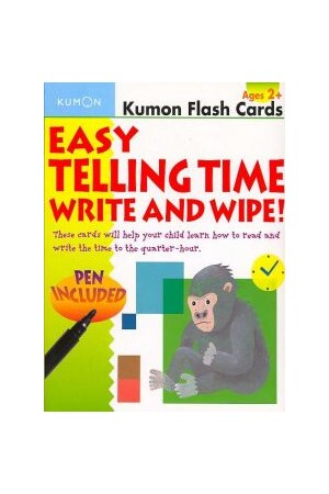 Easy Telling Time - Write & Wipe