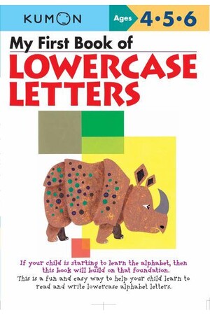 My First Book of Lowercase Letters