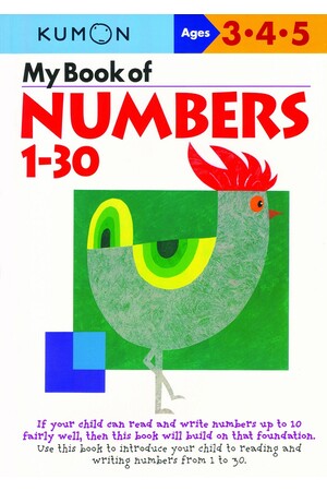 My Book of Numbers 1-30