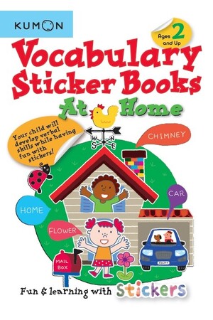 Vocabulary Sticker Books: At Home