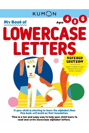 My Book of Lowercase Letters