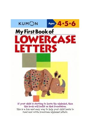 My First Book of Lowercase Letters