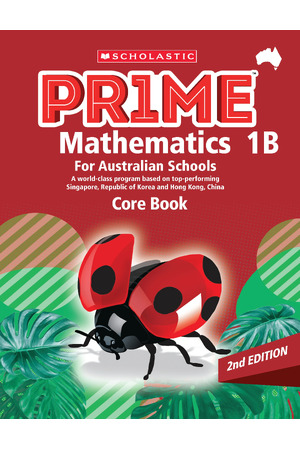 PRIME Mathematics for Australian Schools - Core Book 1B (Year 1) Second Edition