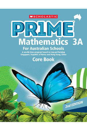 PRIME Mathematics for Australian Schools - Core Book 3A (Year 3) Second Edition