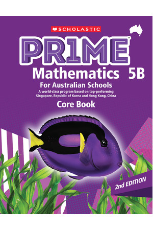 PRIME Mathematics for Australian Schools - Core Book 5B (Year 5) Second Edition