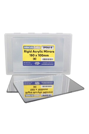 Rigid Acrylic Mirrors - 150mm x 100mm (Box of 8)