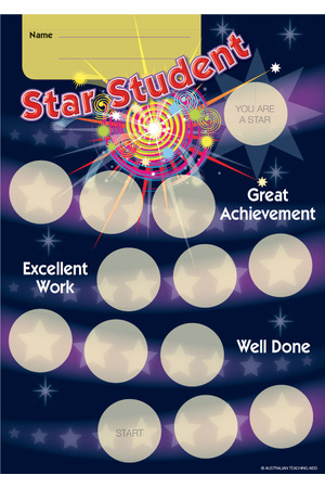 Star Student Achievement Cards