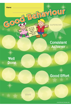 Good Behaviour Achievement Cards