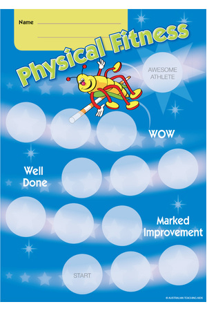 Physical Education Achievement Cards - Paper
