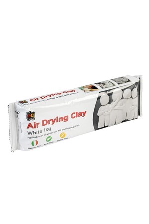 Air Drying Clay - White: 1kg