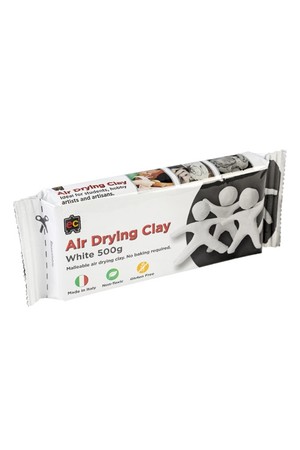 Air Drying Clay - White: 500g