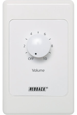 Redback Attenuator Volume Control 10W 100V Line - Vert.