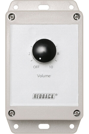 Redback Attenuator Volume Control 10W 100V Line - Vert. Surface Mount