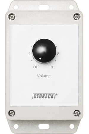 Redback Attenuator Volume Control 40W 100V Line - Vert. Surface Mount