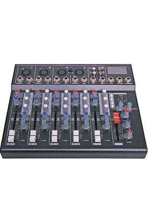 Redback 6 Channel Mixing Desk With USB Playback