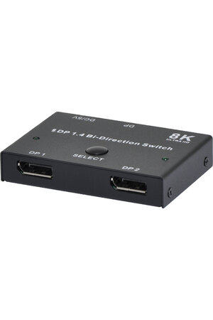 Altronics DisplayPort 8K Bi-Directional Switch
