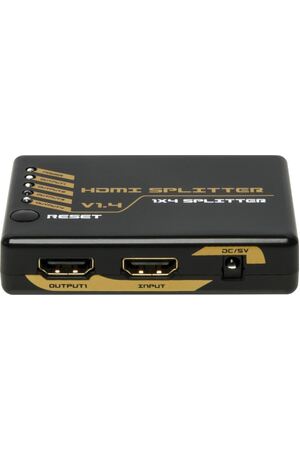 Altronics 4 Way HDMI Splitter 10.2Gbps Bandwidth