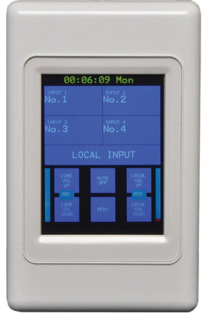 Redback Touchscreen Source Switching Wallplate suits A 4432