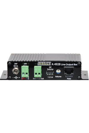 Redback Single Output Microphone/Line Hub