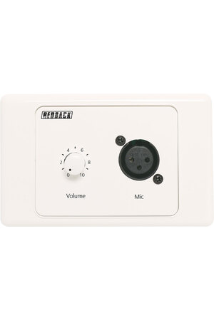 Redback 3 Pin XLR Transmitter Wallplate