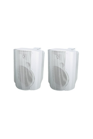 Redback 130mm 30W 2 Way White Active Speaker Pair