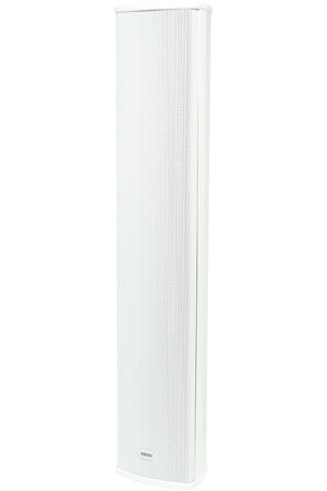Redback 20W 100V Line / 4 Ohm IP66 White Column Speaker