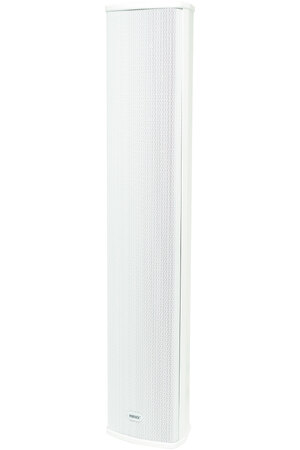 Redback 20W 100V Line / 4 Ohm IP66 White Column Speaker