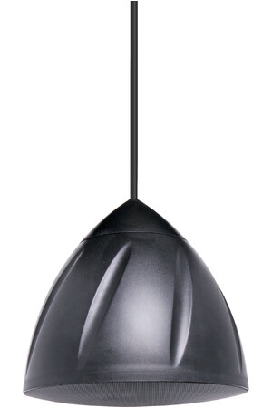 Redback 100V Line 40W Black Ball Pendant Ceiling Speaker