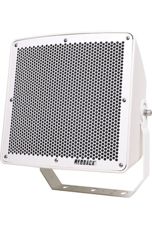 Redback High Power IP55 100V White PA Speaker