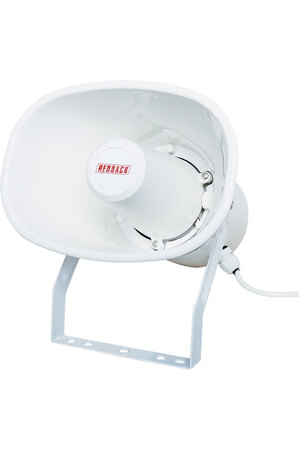 Redback 10W 100V EWIS IP66 White Plastic PA Horn Speaker