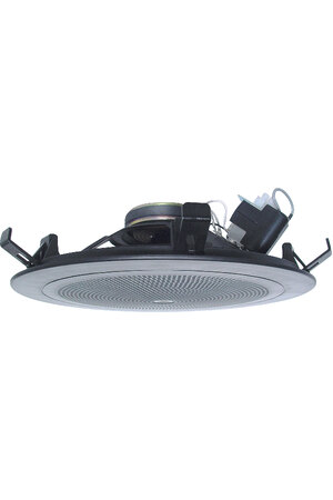 One-Shot 200mm (8") 5W 100V Black EWIS One-Shot Ceiling Speaker