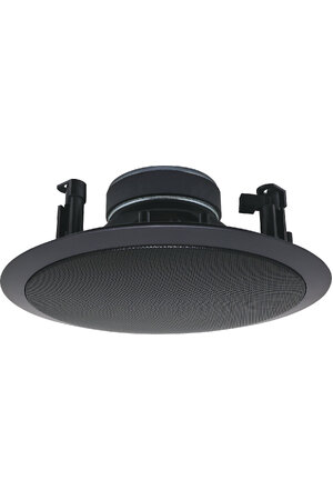 Redback 200mm (8") 45W 8 Ohm Coaxial 2 Way Black Fastfix Ceiling Speaker