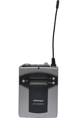 Okayo UHF Wireless Beltpack Transmitter 520-544Mhz 96 Channel