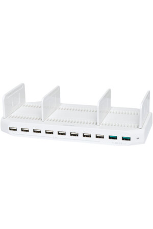 Altronics 10 Port 19.2A High Current Desktop USB Charger