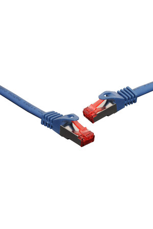 Dynalink Blue 0.3m Cat6a SSTP Ethernet Patch Cable