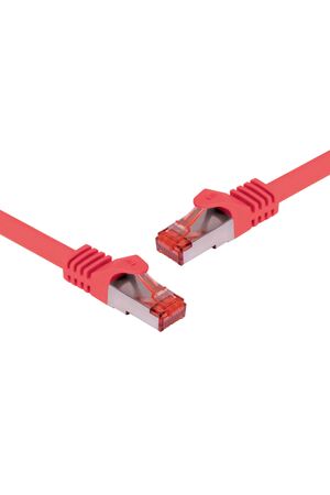 Dynalink Red 0.3m Cat6a SSTP Ethernet Patch Cable