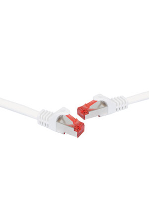 Dynalink White 0.3m Cat6a SSTP Ethernet Patch Cable