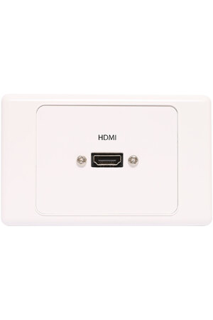 Dynalink HDMI Wallplate with Flylead Connection